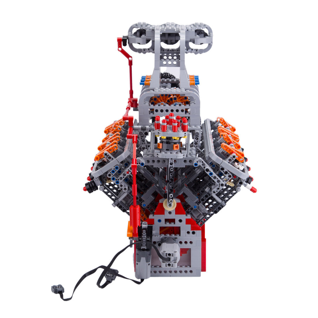 HOLDEN OHV 5.0L V8 Motor MOC Engine Model Building Blocks Toy Set - 2106PCS - Build Your Own V8 Engine