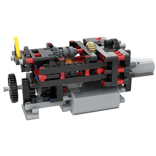 MOC-45647 4-Speed Gearbox Building Blocks