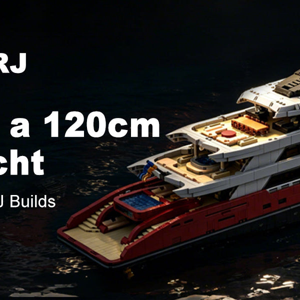 The Story Behind The 120cm Modular Luxury Yacht | Enginediyshop & MRJ Builds