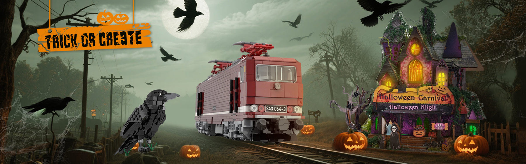 🎃 2025 Enginediyshop Halloween  Block Bricks Gift Guide