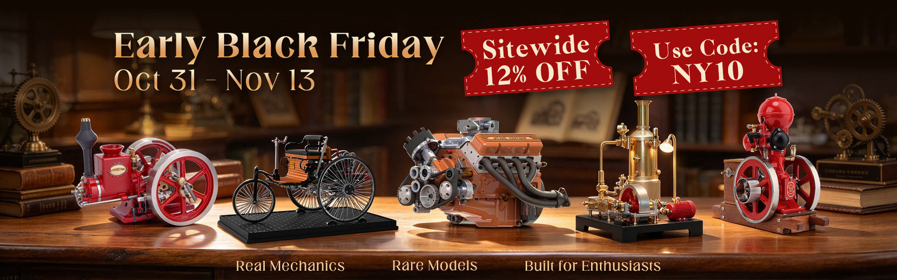 This is a banner image for the Enginediyshop Early Black Friday 2026 sale.