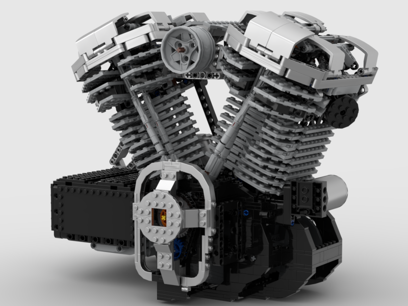 Hyper Get Engine Build 🏍️ Get Ready to Ride with our Upcoming MOC Harley Engine — enginediyshop