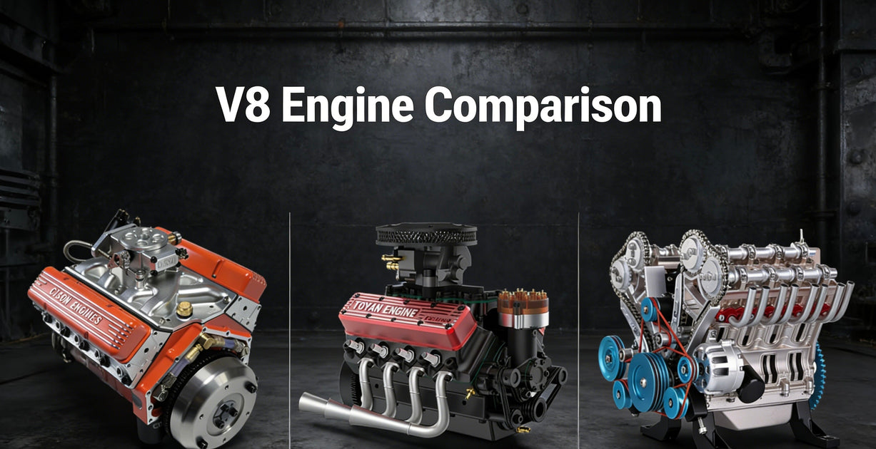 Ultimate Comparison Guide: Three Popular V8 Engine Models (CISON 44cc ...