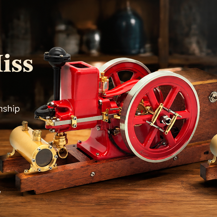Discover the RETROL OKMO B03 hit-and-miss gas engine model