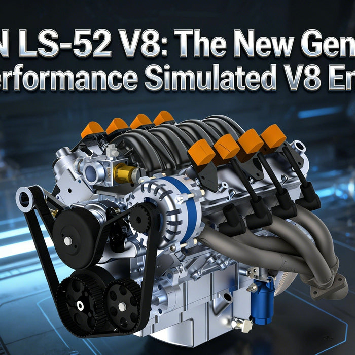 CISON LS-52 V8: The New Generation High-Performance Simulated V8 Engine Kit | Brand New Launch enginediyshop
