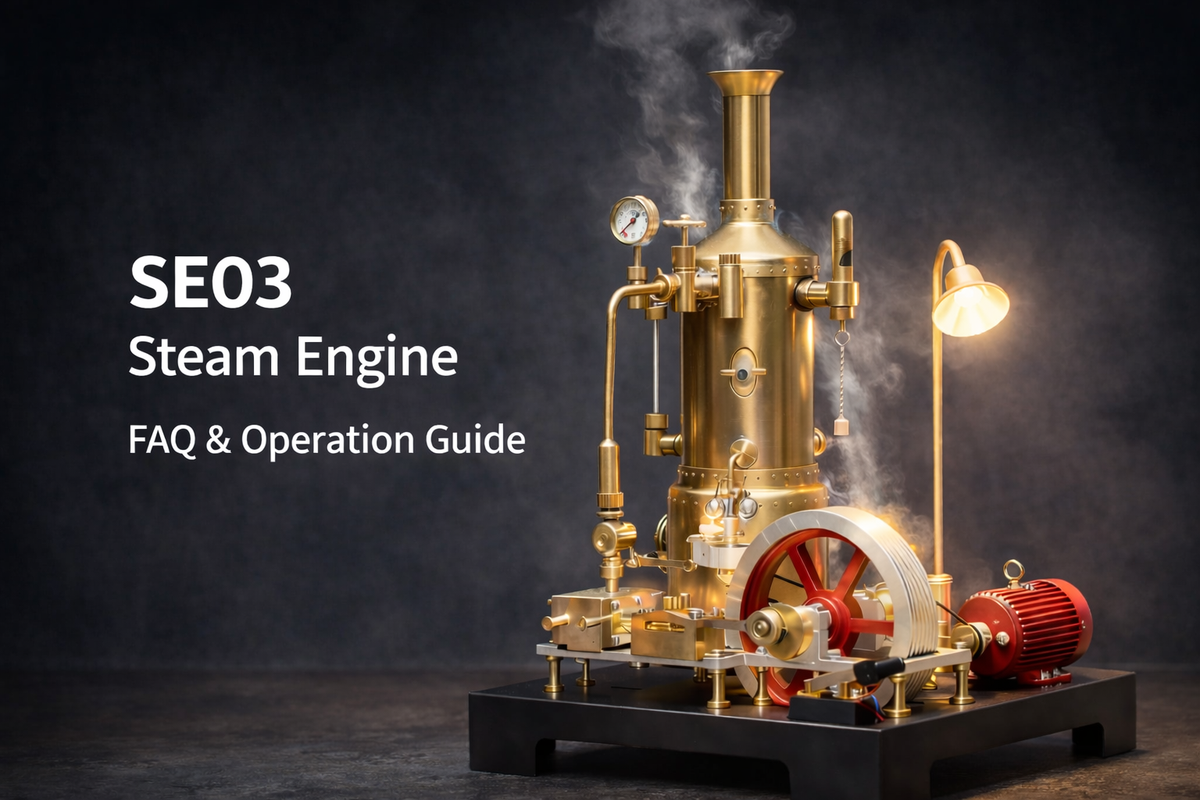Static Engine Display SE03 Steam Engine FAQ | Fuel, Pressure, Operation & Safety Guide ...