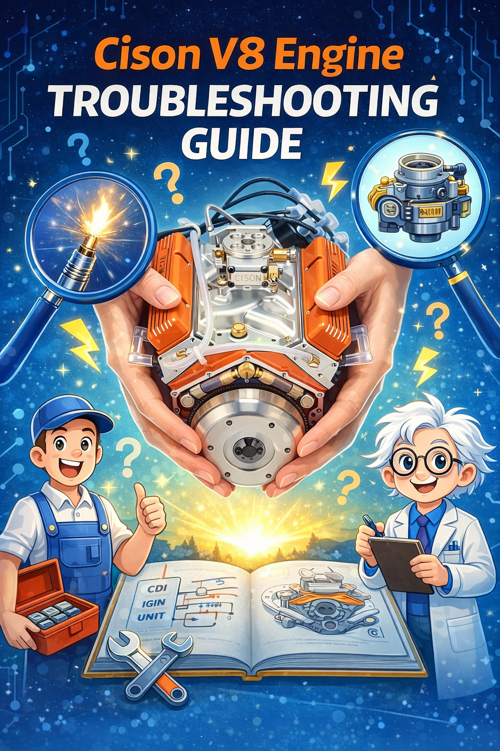 Cison V8 Engine Troubleshooting Guide: Beginner’s FAQ