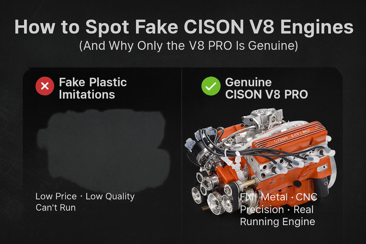 Don’t Be Fooled: How to Identify Fake CISON V8 Engines and Why Only th ...