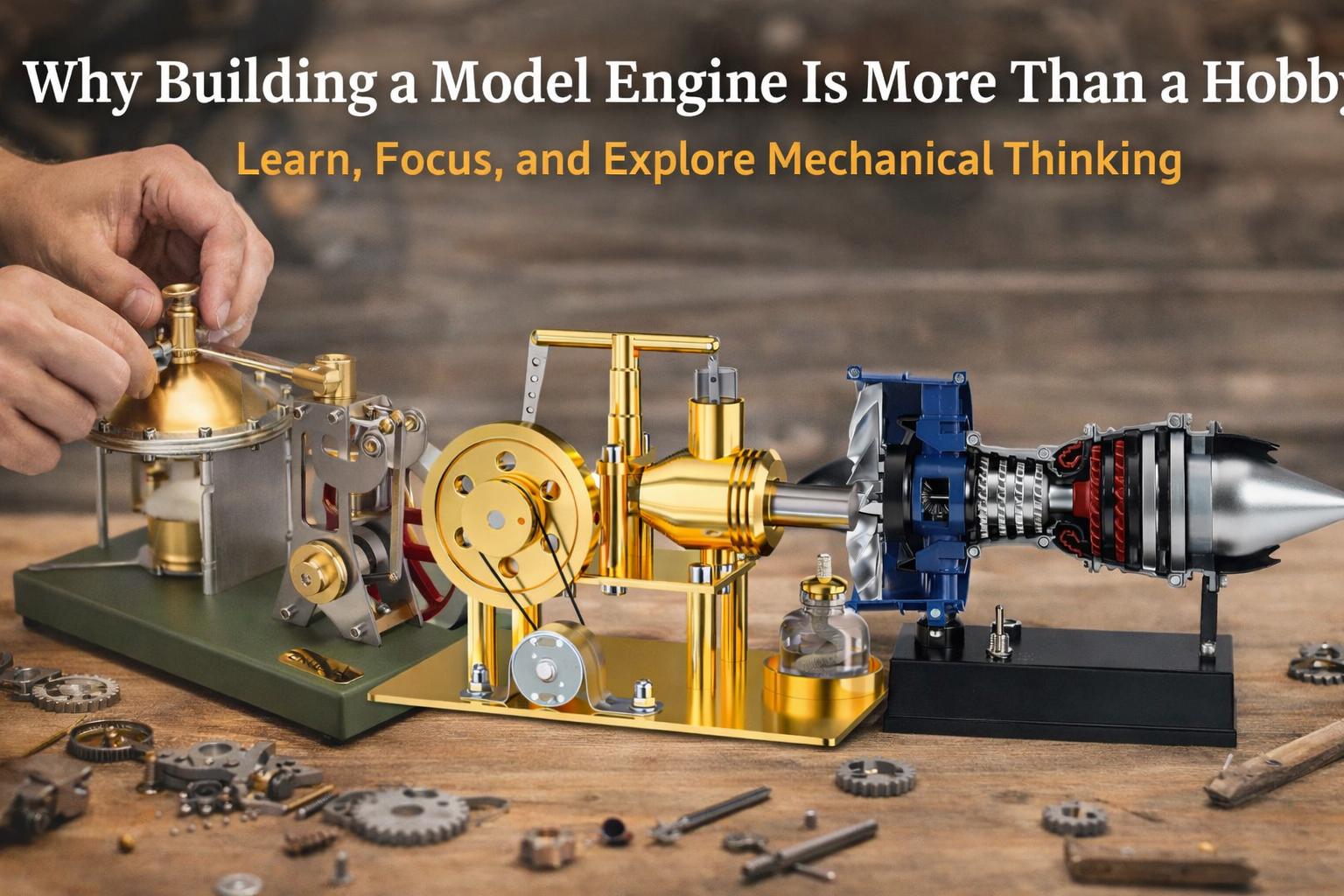 Why Building a Model Engine Is More Than a Hobby: Learning, Focus, and Mechanical Thinking