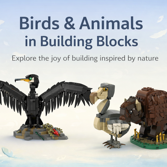 Discover the Creators Behind Our Bird and Animal Building Blocks|Enginediyshop