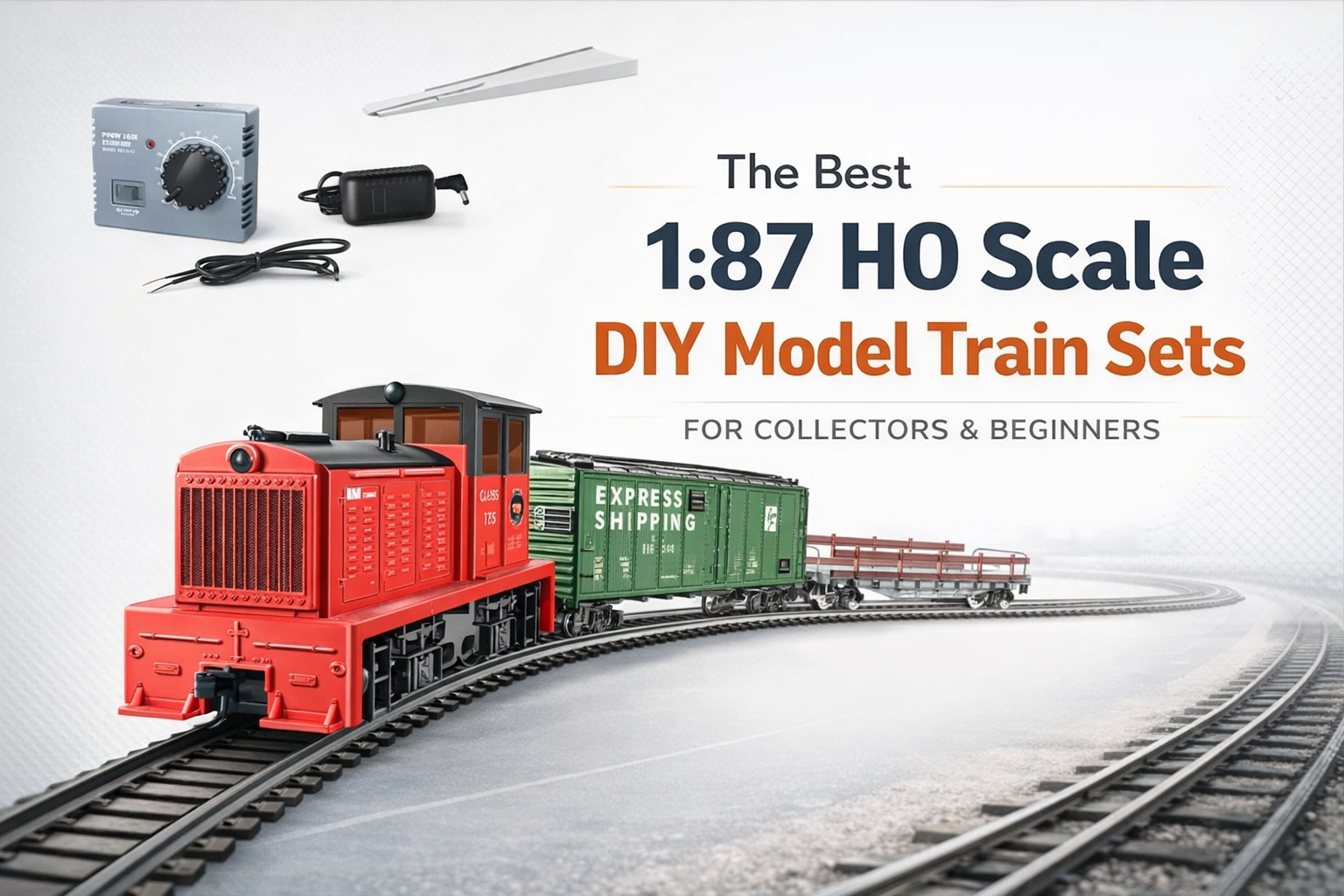 First Model Train Set The Best 1:87 HO Scale DIY Model Train Sets for Collectors and Beginne ...
