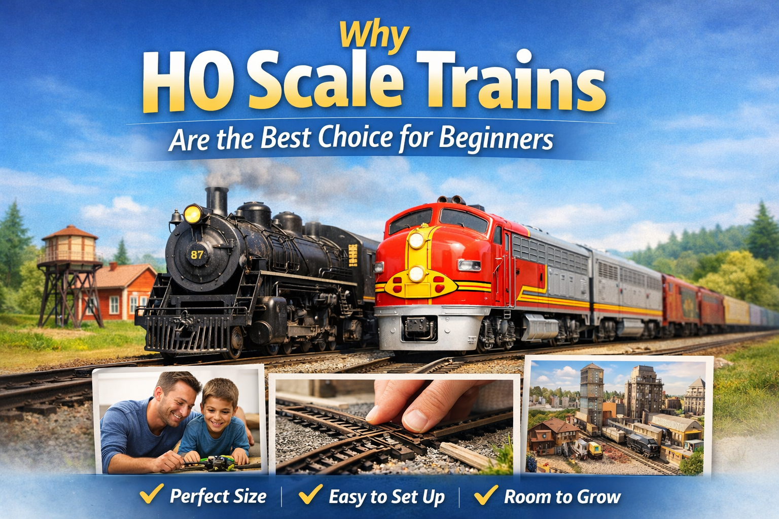 Why HO Scale Trains Are the Best Choice for Beginners