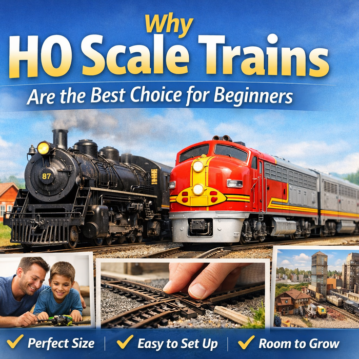 Why HO Scale Trains Are the Best Choice for Beginners