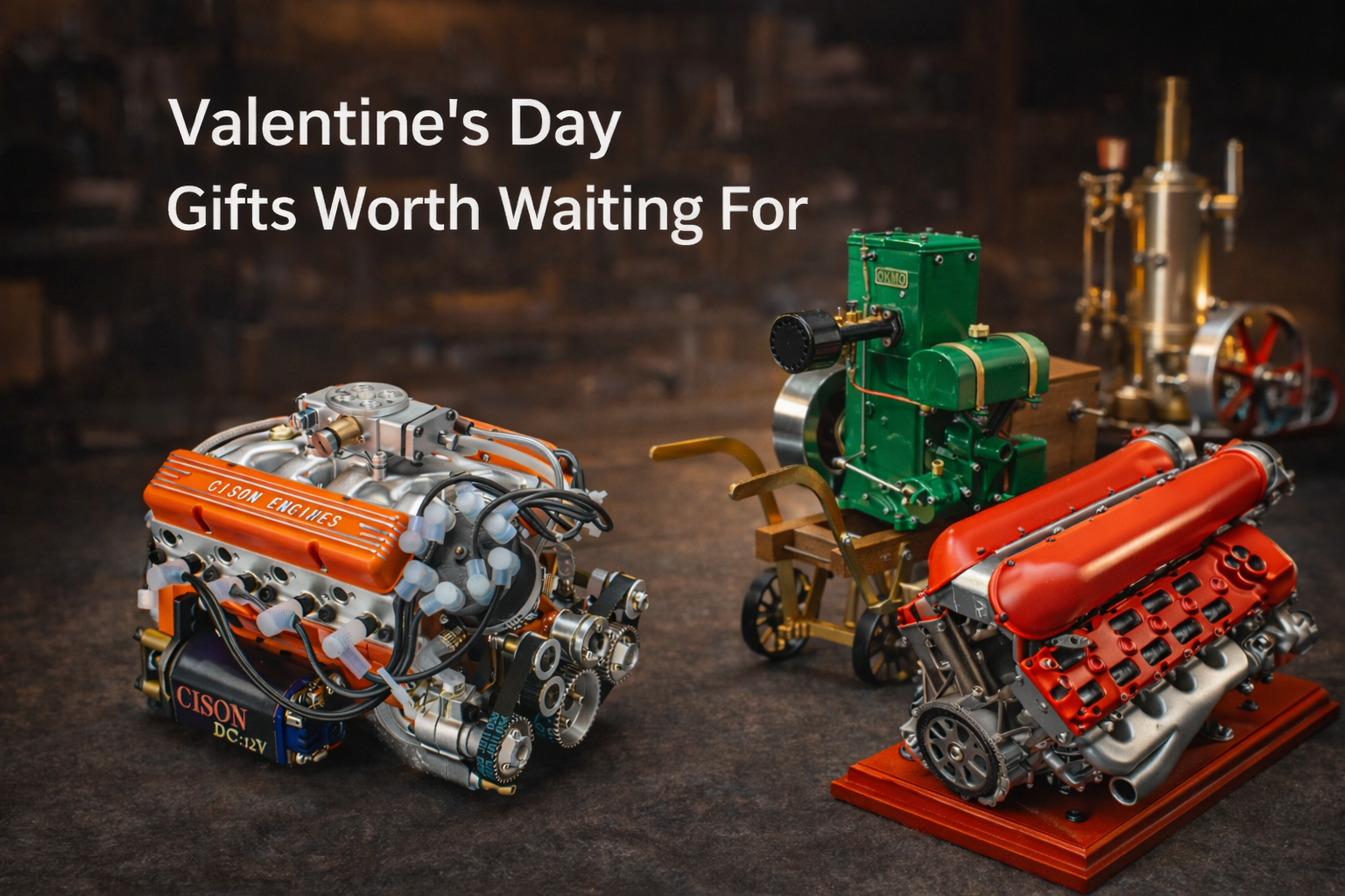 Valentine’s Day Gift Ideas for Makers and Mechanical Lovers| Enginediyshop enginediyshop
