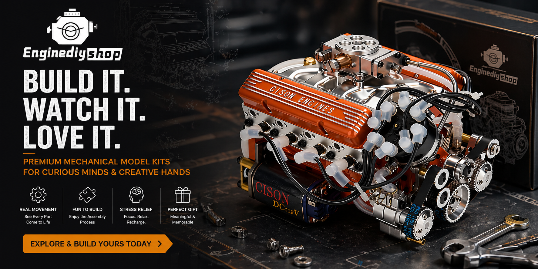 Why Mechanical Model Kits Are So Addictive: The Ultimate Stress-Relief Hobby for Adults (2026 Guide) enginediyshop