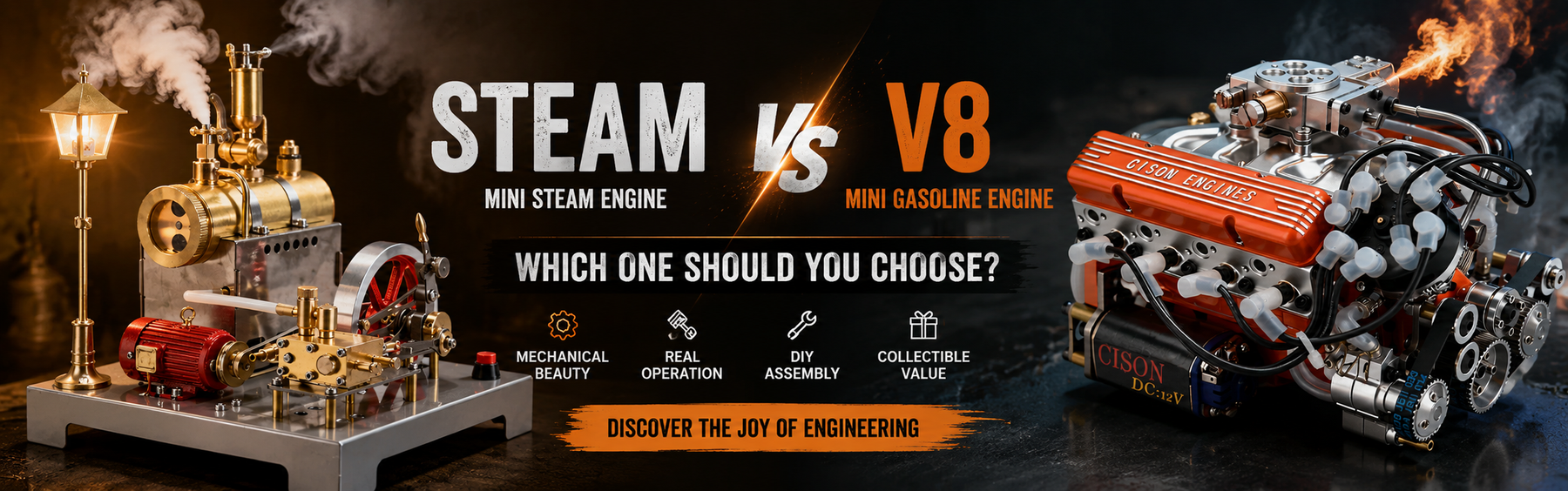 Mini Steam Engine vs Mini Gasoline Engine: Which One Should You Choose?