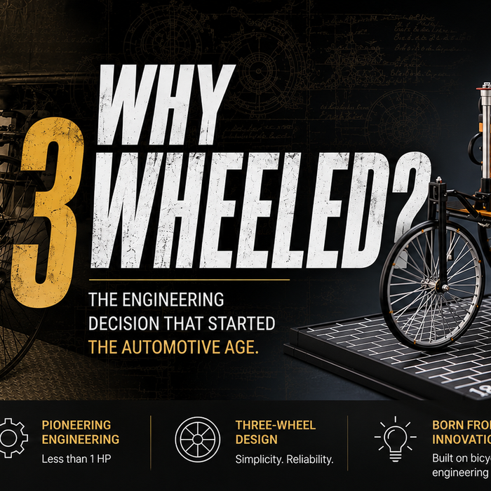 Why Was the World’s First Car Three-Wheeled? enginediyshop