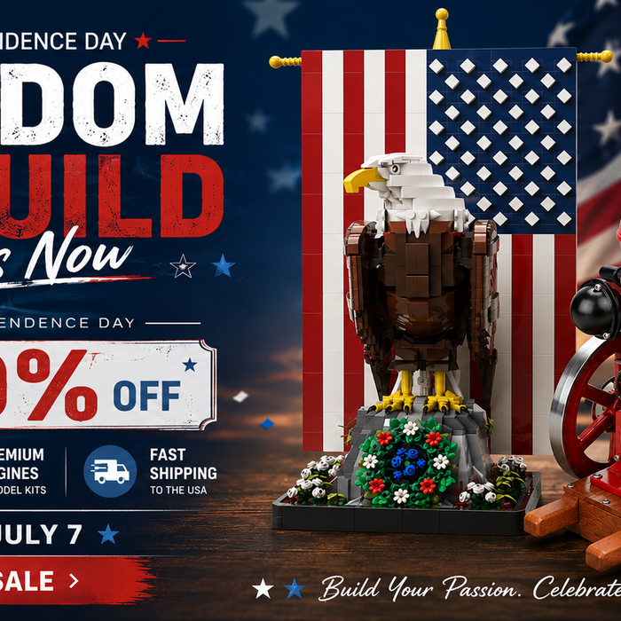 Freedom to Build: Independence Day Model Engine Sale & Gift Guide enginediyshop