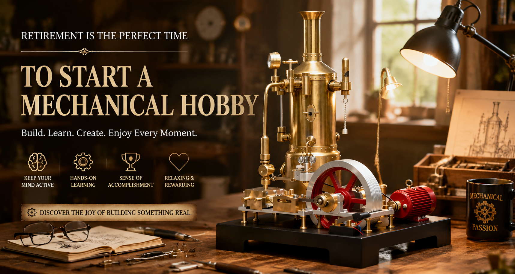 Retirement Is the Perfect Time to Start a Mechanical Hobby
