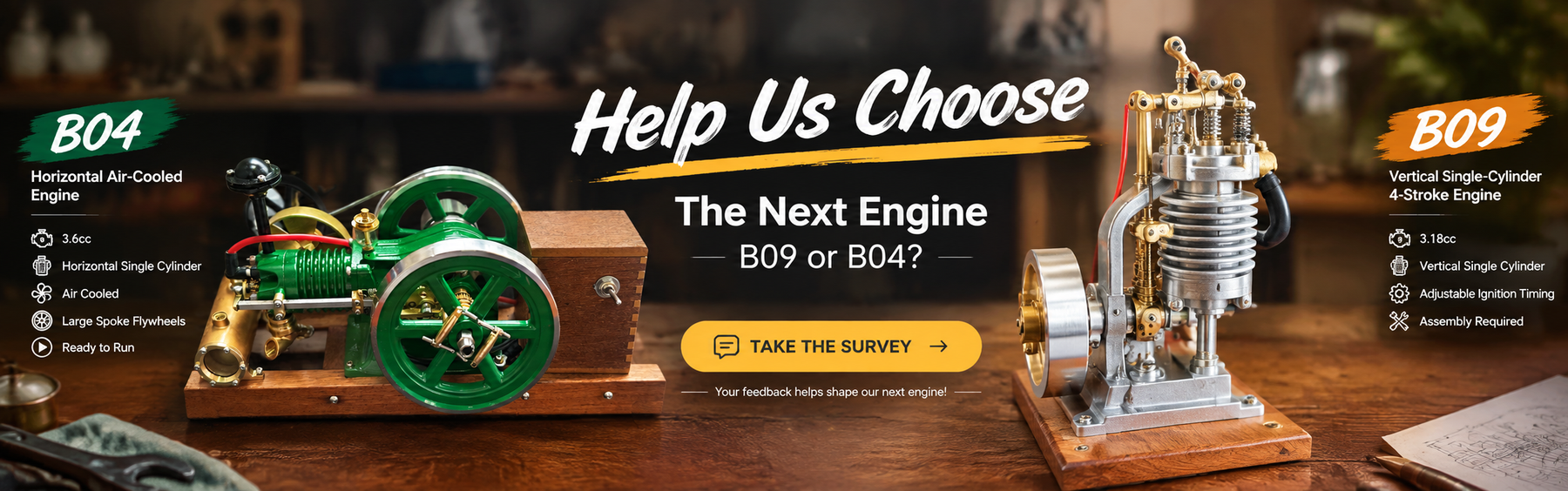 DIY Engine Showdown: B04 vs. B09—Which One Should You Choose?