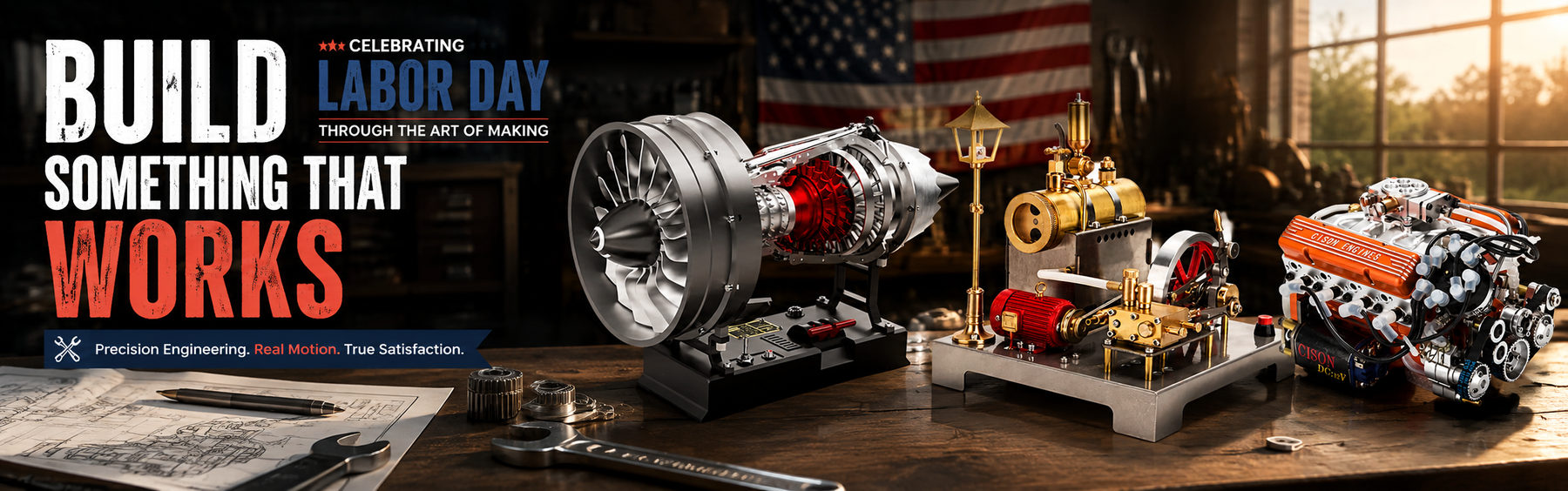 Build Something That Works: Celebrating Labor Day Through the Art of Making enginediyshop