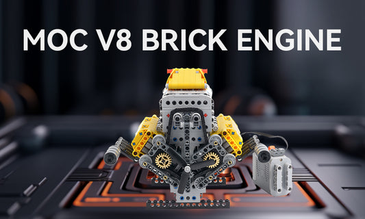 Pioneering the Future: Merging MOC Bricks and V8 Engines enginediyshop