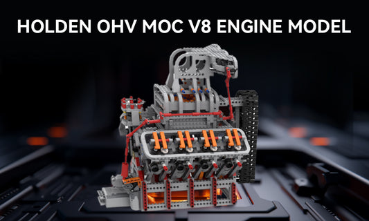 MOC V8 Engines: Ronald Tewes' OHV 5.0L Masterpiece——Enginediyshop enginediyshop