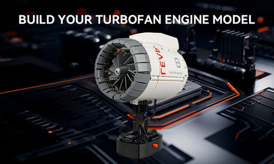 Craft a Functional MOC Turbofan Engine Kit——Enginediyshop enginediyshop