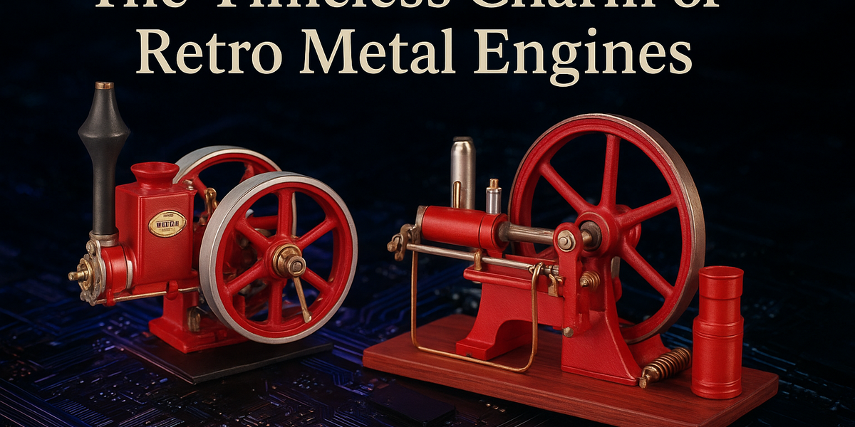 The Timeless Charm of Retro Metal Engines — enginediyshop