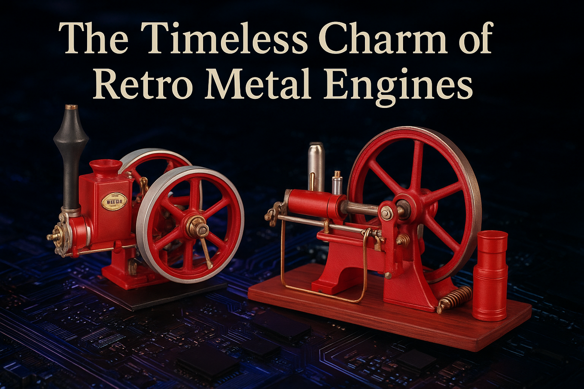 Metal Engine The Timeless Charm of Retro Metal Engines — enginediyshop