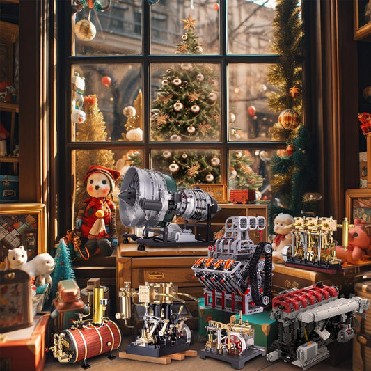 Rev Up Your Holidays with Engine Enthusiast Gifts!