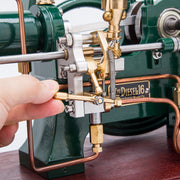 RETROL 16cc Water-Cooled Stationary Horizontal 4-Stroke Diesel Engine Model enginediyshop