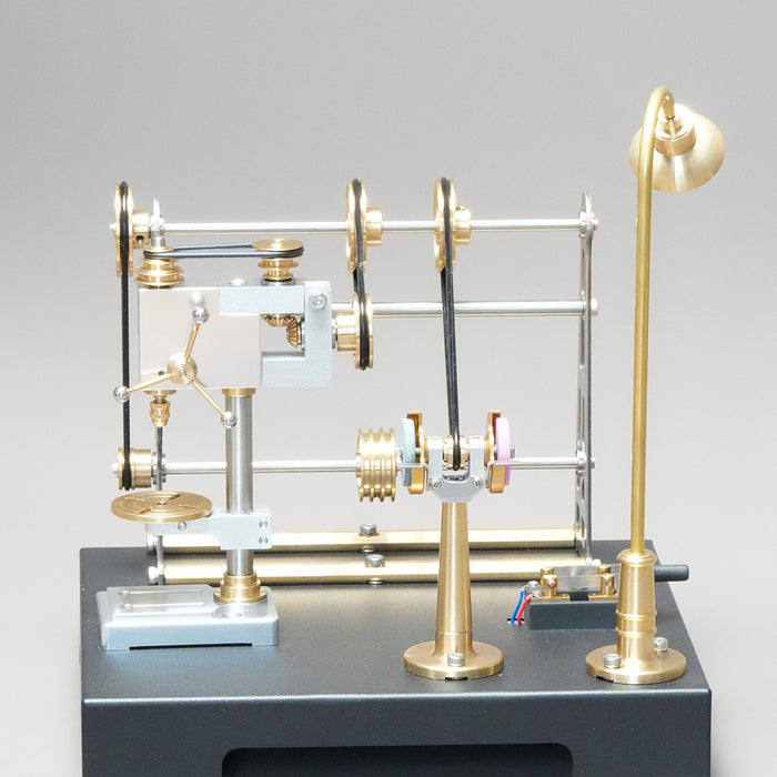 RETROL GF-01 27-piece DIY Miniature Workshop Model Kit for SE-01/02/03 and other Steam Engine Models