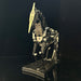 Solar-Powered Mechanical Horse 3D Metal Model DIY Assembly Art Sculpture Powered  Industrial Style Desk Decor Creature Mechanical Display Kit -165PCS enginediyshop