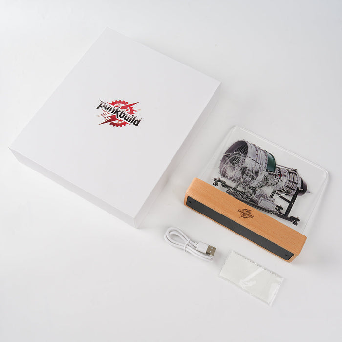 Punkbuild  Engine Night Light Acrylic LED Lamp enginediyshop