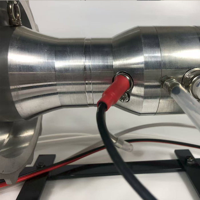Miniature Turbofan Engine Model - Removable and Maintainable Jet Engine with Liquid Gas Combustion - Collectible Display for Aviation Enthusiasts & Adults enginediyshop