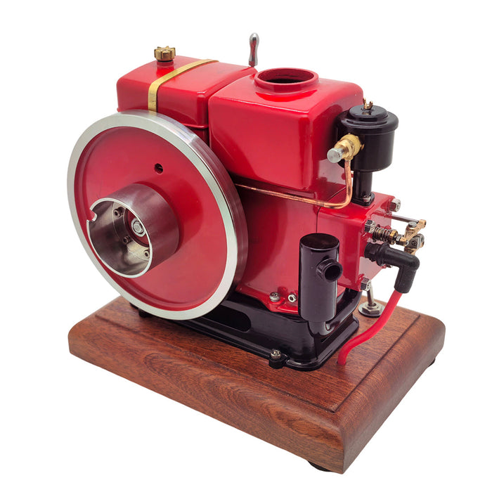 RETROL & OKMO 916 Vintage Stationary Horizontal Single Cylinder 4-Stroke Gasoline Engine Model RTR Version enginediyshop