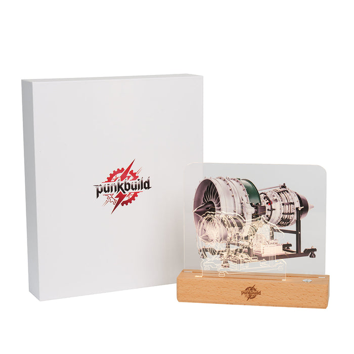 Punkbuild  Engine Night Light Acrylic LED Lamp enginediyshop
