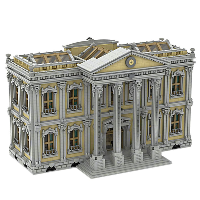 MOC-77106 The Court House Building Blocks DIY Small Particle Model without Stickers(13905PCS ） enginediyshop