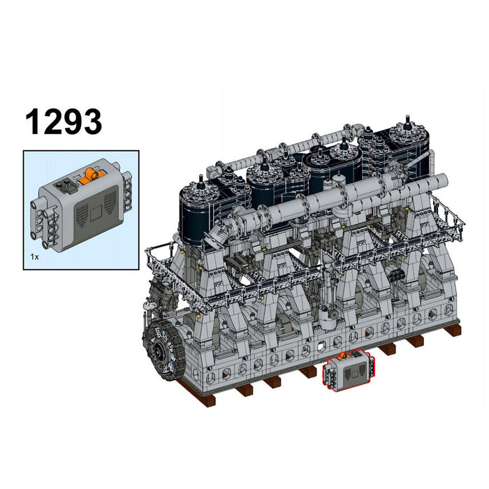 MOC Titanic Reciprocating Steam Engine MOC-157380 Building Blocks Set ...