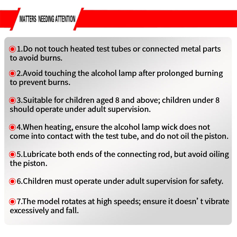 Pigeon-Style Dual-Cylinder Dual-Piston Hot Air Stirling Engine Model - enginediyshop