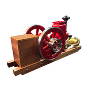 RETROL & OKMO B02 Hit and Miss Engine Model Retro Miniature Horizontal Single-Cylinder 4-Stroke Gasoline Engine enginediyshop