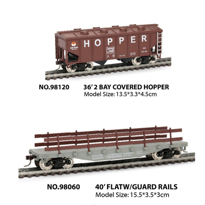 1/87 HO Scale MDT Internal Combustion Engine Railway Model Set enginediyshop