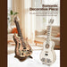 Dream Guitar DIY 3D Wooden Model Kit with LED Lights and Playable Strings, Creative Gift & Desktop Decor (70PCS) enginediyshop