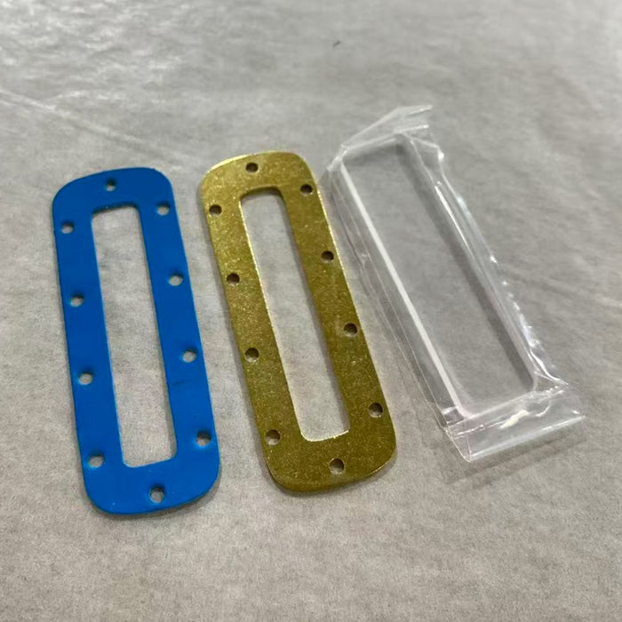 #54 Water Level Gauge Glass Tube + #55 Cover Plate + #64 Sealing Gasket for RW-BL1K Steam Boiler Models