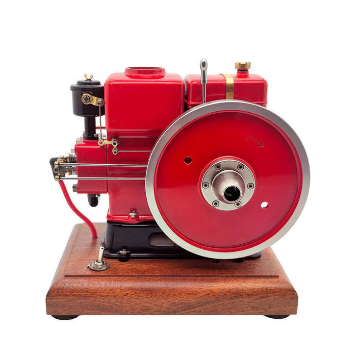 RETROL & OKMO 916 Vintage Stationary Horizontal Single Cylinder 4-Stroke Gasoline Engine Model RTR Version enginediyshop
