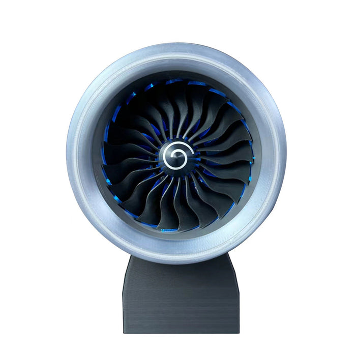 Functional Engine Stl 3D Printed Functional Nacelle Thrust Reverser Turbofan Engine Model ...