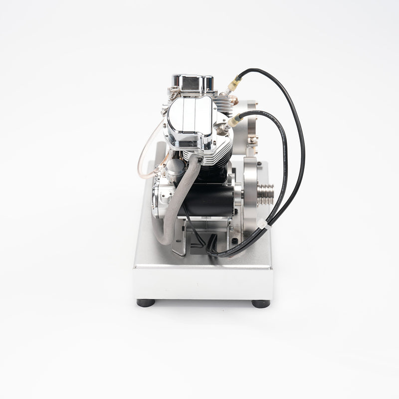 CISON Gasoline Engine Model for Motorcycles CISON FG-VT9 - 9cc V-Twin Dual Cylinder 4-Stroke Air-Cooled Gasoline Engine RC Motorcycles Engines