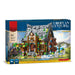 Medieval MOC Vintage WaterMill Building Blocks Set（1873PCS） enginediyshop