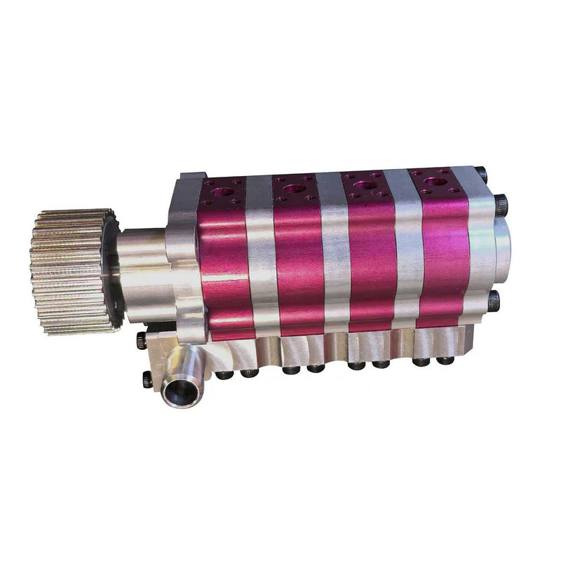 RUIFEIYA V10-150 1/4 Scale Working V10 Gas Engine Model - 150cc DOHC 40-Valve 4-Stroke 3-Ring Water-Cooled Internal Combustion Engine (Assembled Version) enginediyshop